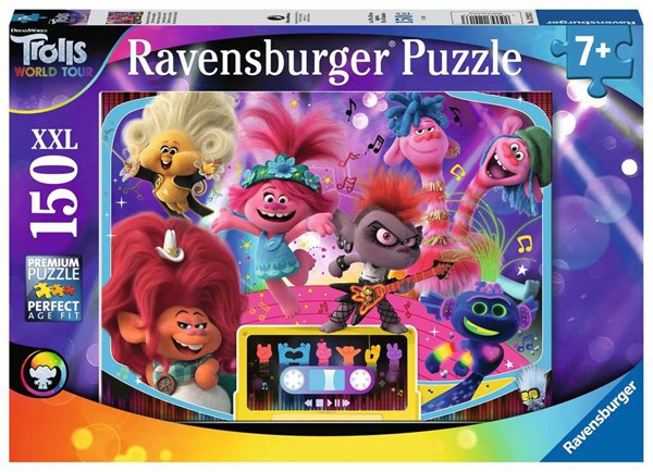 Ravensburger (12913) - "Stærkere sammen! / Trolds 2" - 150 brikker puslespil