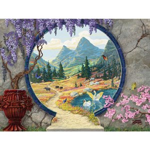 Ravensburger (13576) - "Into a New World" - 300 brikker puslespil