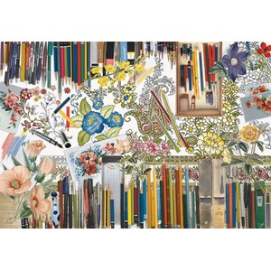 Ravensburger (13592) - "Color with Me" - 300 brikker puslespil