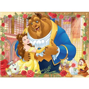 Ravensburger (13704) - "Belle & Beast" - 100 brikker puslespil