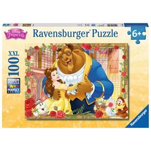 Ravensburger (13704) - "Belle & Beast" - 100 brikker puslespil