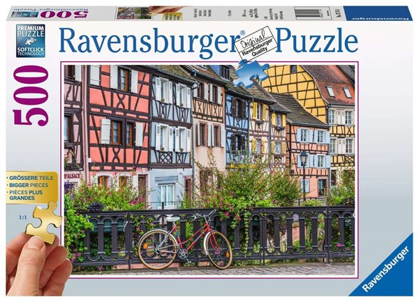 Ravensburger (13711) - "Colmar, France" - 500 brikker puslespil