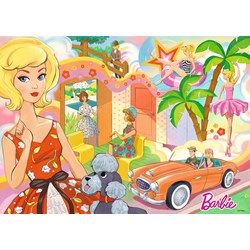 Ravensburger (15021) - "Vintage Barbie" - 1000 brikker puslespil