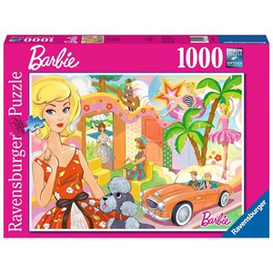 Ravensburger (15021) - "Vintage Barbie" - 1000 brikker puslespil