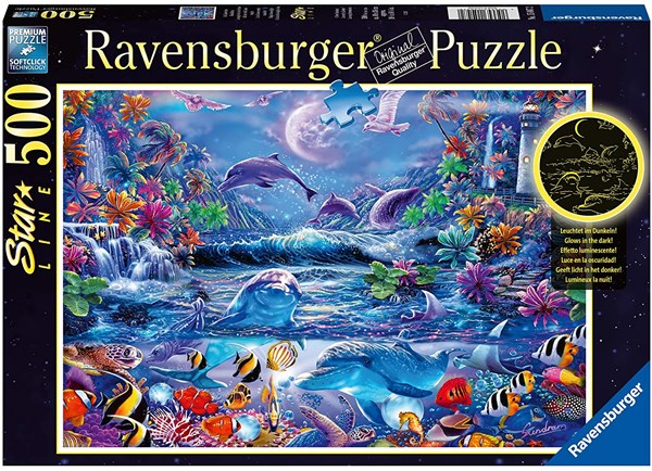 Ravensburger (15047) - "The Magic of the Moonlight" - 500 brikker puslespil