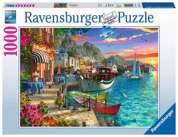 Ravensburger (15271) - "Grandiose Greece" - 1000 brikker puslespil