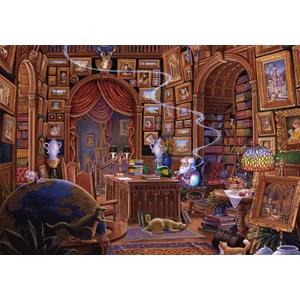 Ravensburger (15292) - "Gallery of Learning" - 1000 brikker puslespil