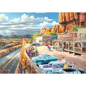 Ravensburger (16441) - "Scenic Overlook" - 500 brikker puslespil