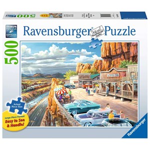 Ravensburger (16441) - "Scenic Overlook" - 500 brikker puslespil