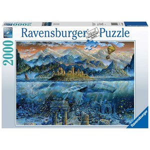 Ravensburger (16464) - "Wisdom Whale" - 2000 brikker puslespil