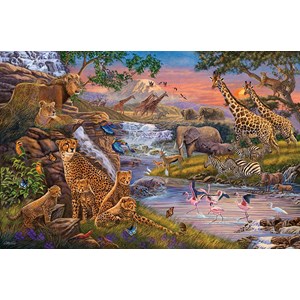 Ravensburger (16465) - "Animal Kingdom" - 3000 brikker puslespil