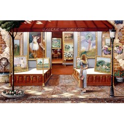 Ravensburger (16466) - "Gallery of Fine Art" - 3000 brikker puslespil