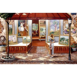 Ravensburger (16466) - "Gallery of Fine Art" - 3000 brikker puslespil