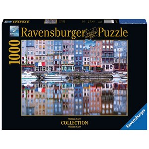 Ravensburger (19867) - William Carr: "Honefleur Reflection" - 1000 brikker puslespil