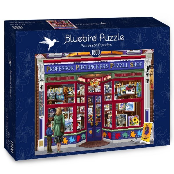 Bluebird Puzzle (70202) - "Professor Puzzles" - 1500 brikker puslespil