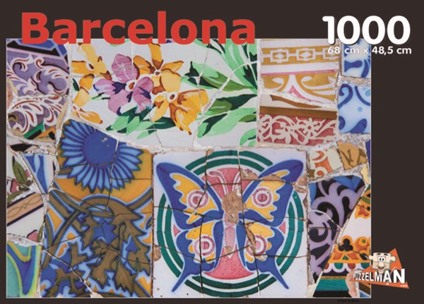 PuzzelMan (515) - "Barcelona" - 1000 brikker puslespil