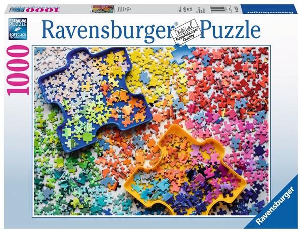Ravensburger (15274) - "Colorful" - 1000 brikker puslespil