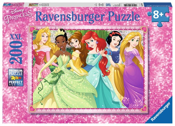 Ravensburger (12745) - "Disney Princess" - 200 brikker puslespil