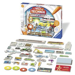 Ravensburger (00837) - "Die Welt der Technik" - 100 brikker puslespil