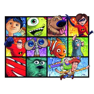 Ravensburger (13993) - "Disney Pixar" - 1000 brikker puslespil
