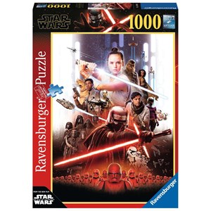 Ravensburger (14990) - "Star Wars IX, The Rise of Skywalker" - 1000 brikker puslespil