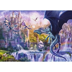 Ravensburger (15252) - "The Castle of the Dragons" - 1000 brikker puslespil