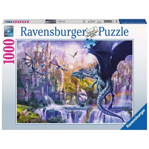 Ravensburger (15252) - "The Castle of the Dragons" - 1000 brikker puslespil