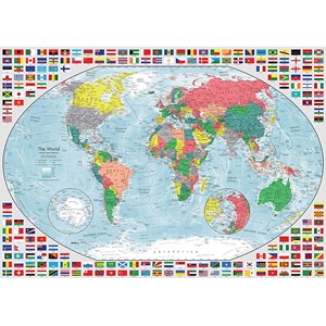 Ravensburger (15253) - "Portrait of The Earth" - 1000 brikker puslespil