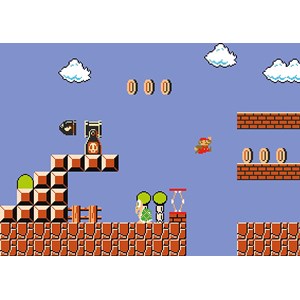 Winning Moves Games (WIN11484) - "Super Mario Bros., High Jumper" - 500 brikker puslespil