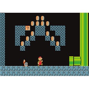 Winning Moves Games (WIN11491) - "Super Mario Bros., Underground Adventures" - 500 brikker puslespil