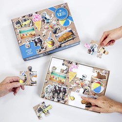 Gibsons (G2251) - "The Seaside" - 12 brikker puslespil