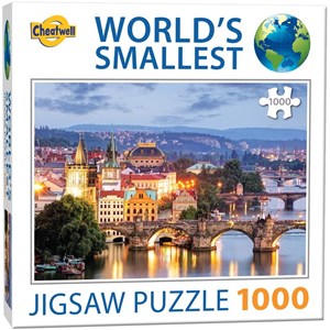 Cheatwell Games (13992) - "Prague Bridges" - 1000 brikker puslespil