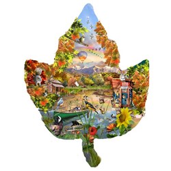 SunsOut (95298) - Lori Schory: "Autumn Shoreline" - 1000 brikker puslespil