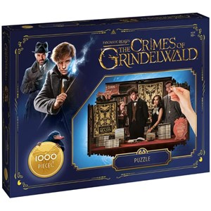 Waddingtons (35064) - "Fantastic Beasts" - 1000 brikker puslespil