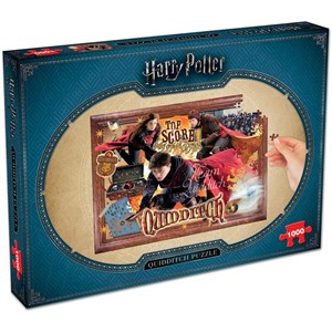 Winning Moves Games (2497) - "Harry Potter, Quidditch" - 1000 brikker puslespil