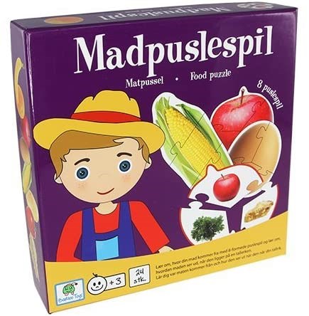 Barbo Toys (5905) - "Food" - 24 brikker puslespil