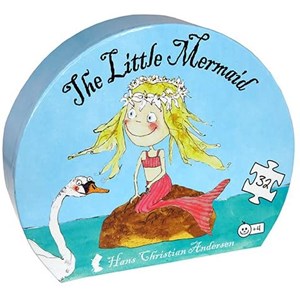 Barbo Toys (6104) - "Hans Christian Andersen, The Little Mermaid" - 32 brikker puslespil