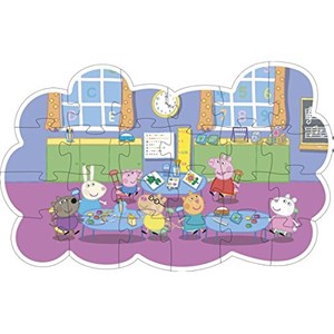 Barbo Toys (8950) - "Gurli Gris" - 24 brikker puslespil