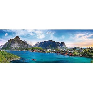 Trefl (29500) - "Lofoten Archipelago, Norway" - 500 brikker puslespil