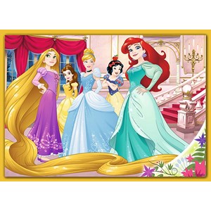 Trefl (34309) - "Happy Day of Princesses" - 35 48 54 70 brikker puslespil