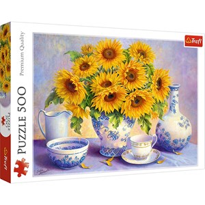 Trefl (37293) - Hardwick Trisha: "Sunflowers" - 500 brikker puslespil