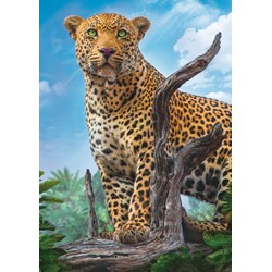 Trefl (37332) - "Wild Leopard" - 500 brikker puslespil