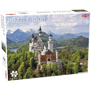 Tactic (55240) - "Neuschwanstein Castle" - 1000 brikker puslespil