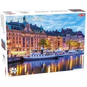 Tactic (56678) - "Stockholm" - 1000 brikker puslespil