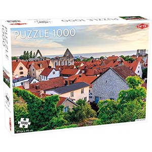 Tactic (56679) - "Visby, Gotland" - 1000 brikker puslespil