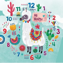 Clementoni (23036) - "Lama Ingen drama" - 96 brikker puslespil