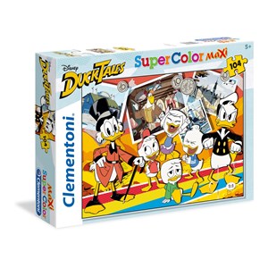 Clementoni (23718) - "Duck Tales" - 104 brikker puslespil