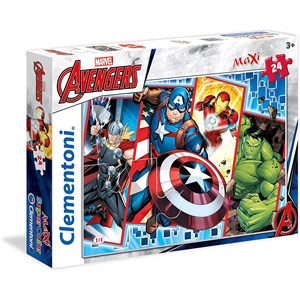 Clementoni (24495) - "The Avengers" - 24 brikker puslespil