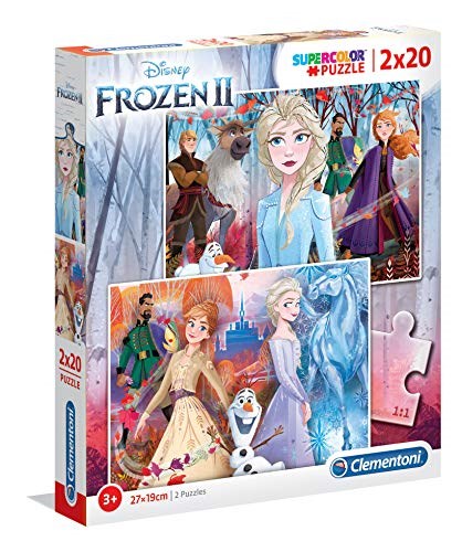 Clementoni (24759) - "Frozen 2" - 20 brikker puslespil