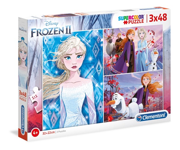 Clementoni (25240) - "Disney Frozen 2" - 48 brikker puslespil